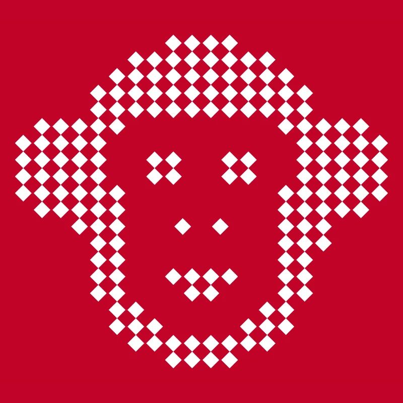 Pixel Monkey Emblème du Losange