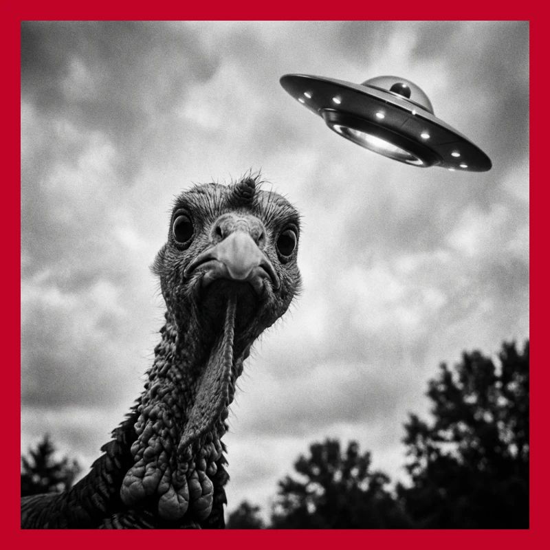 Turkey Meets UFO Funny Alien Encounter