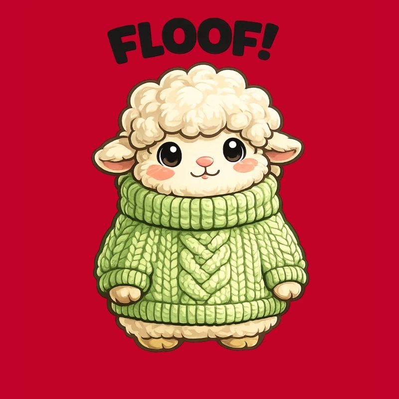 Cuddly Sheep Sweater Design