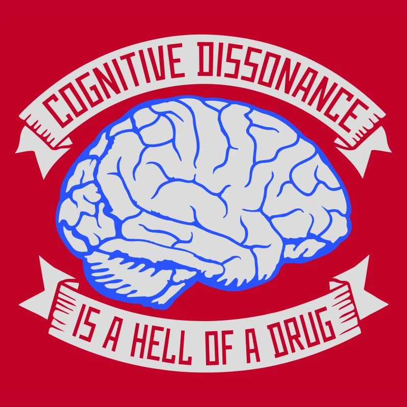La dissonance cognitive est un sacré dicton.