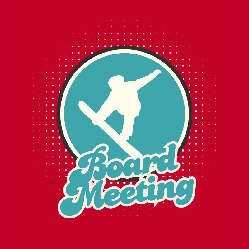 Réunion du conseil d’administration du snowboard