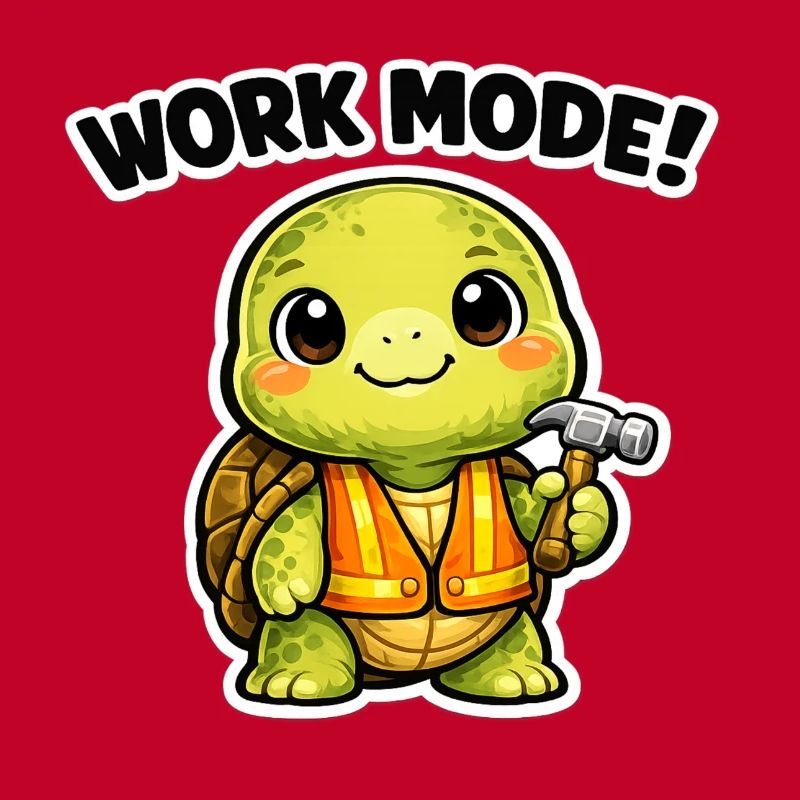 Arbeitsmodus Schildkröte Bauheld