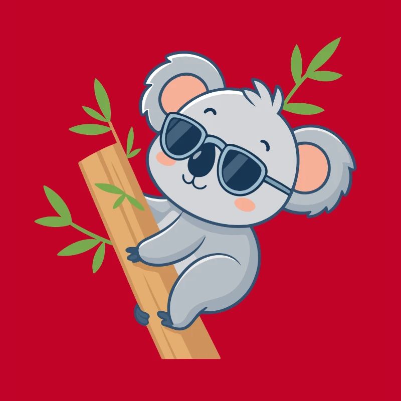 Koala sur Bambou Décontracté