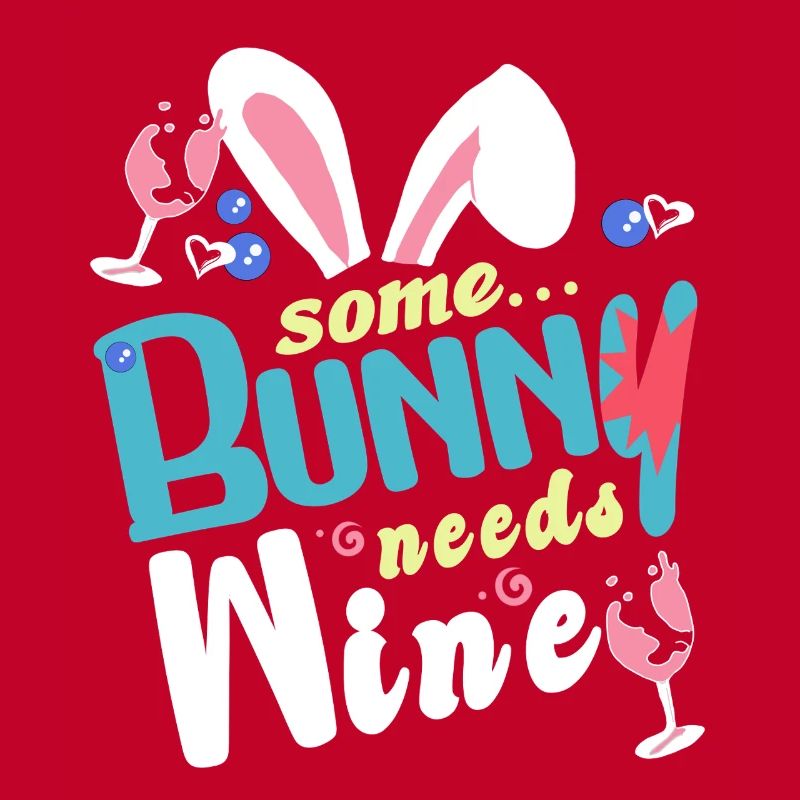 Some rabbit needs some wine