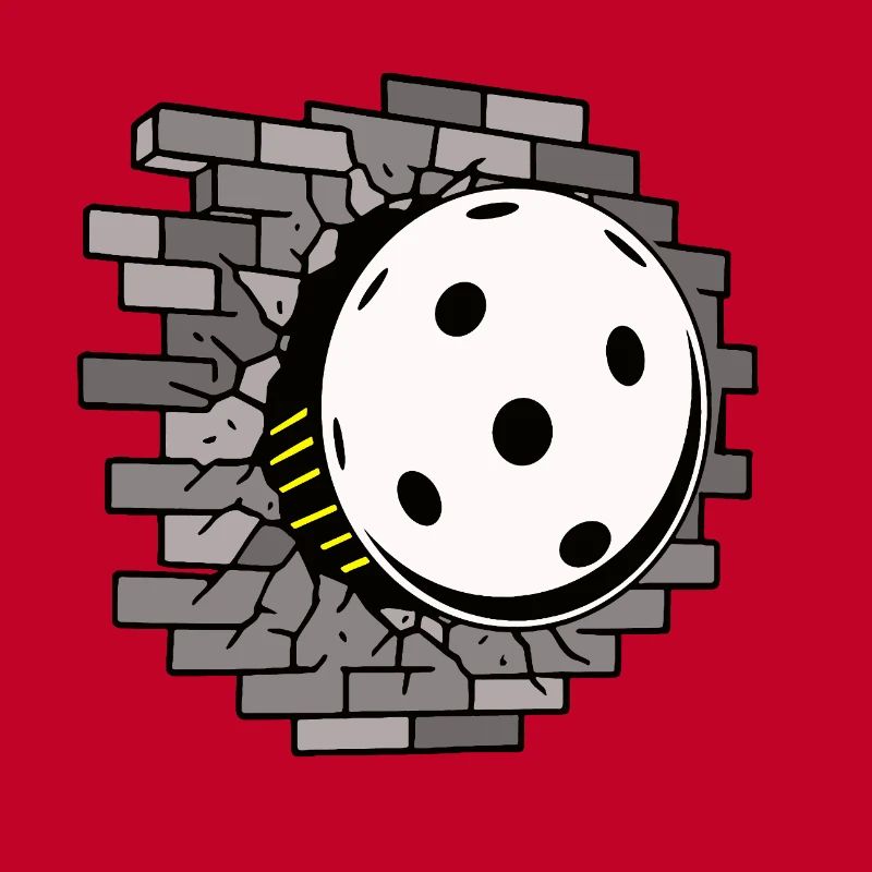 Floorball, percée murale