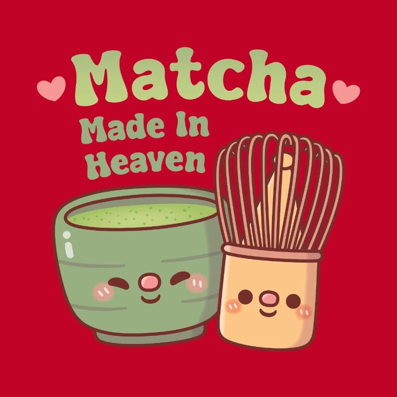 Matcha Matcha et Fouet Mignon, jeu de mots Made In Heaven