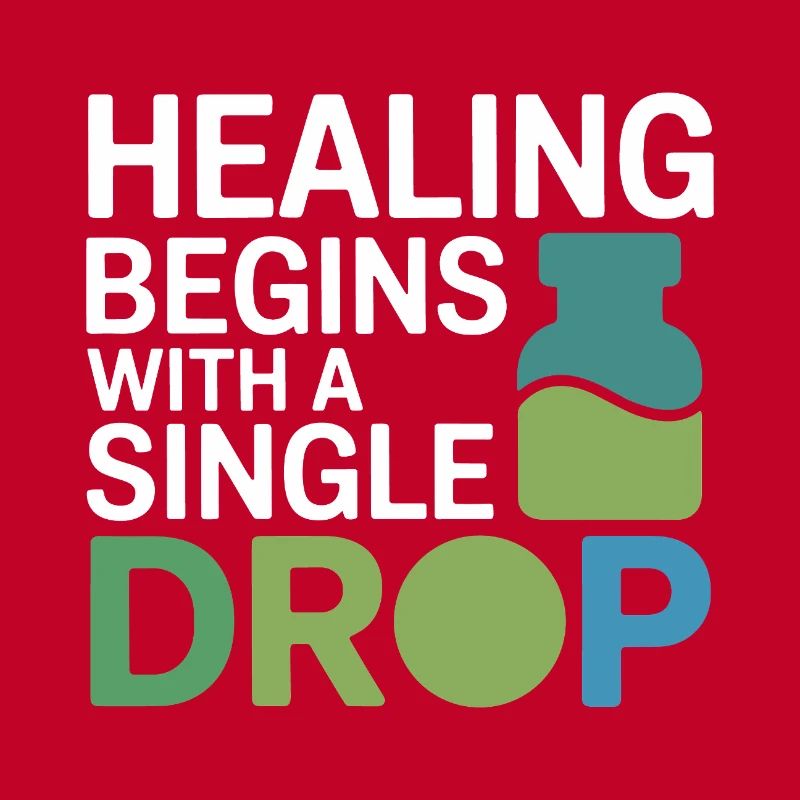 La guérison de l’homéopathie débute Single Drop Professional