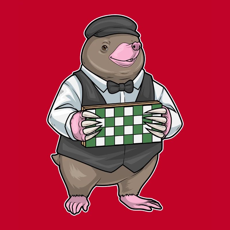 Jeu d’échecs Taupe