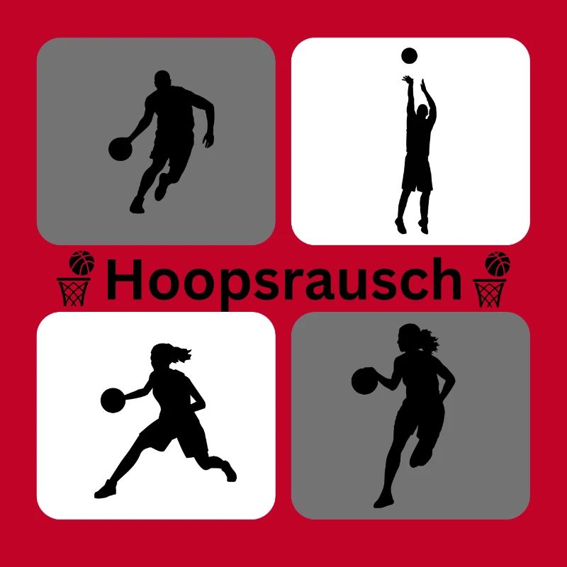 Basketball Silhouettes Dynamics