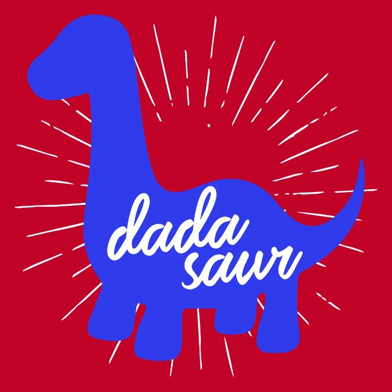 Daddysaurus Rex lustiges Dinosaurier-Slogan-Design