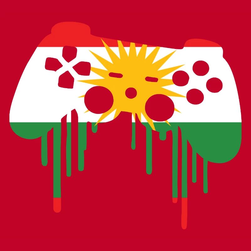 Drapeau de jeu kurde