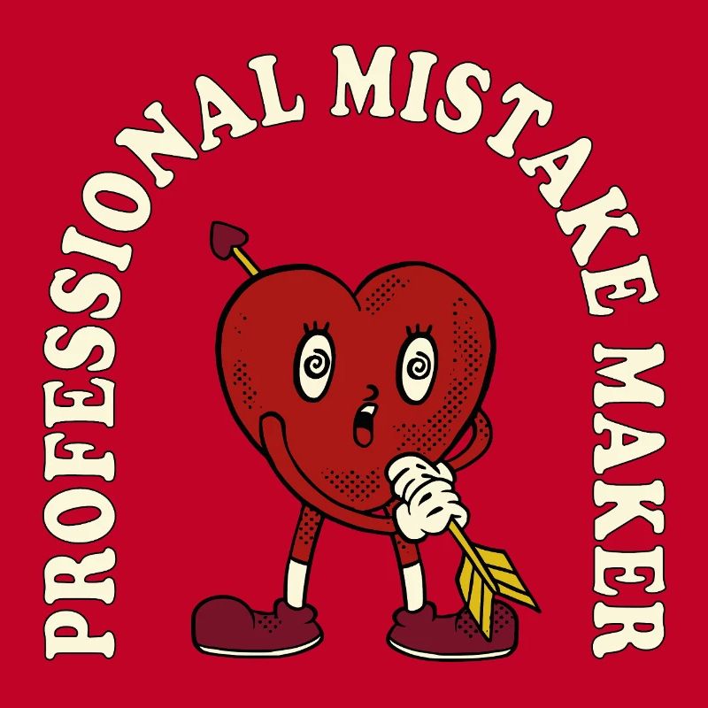 Professional Mistake Maker – Retro Comic Humor