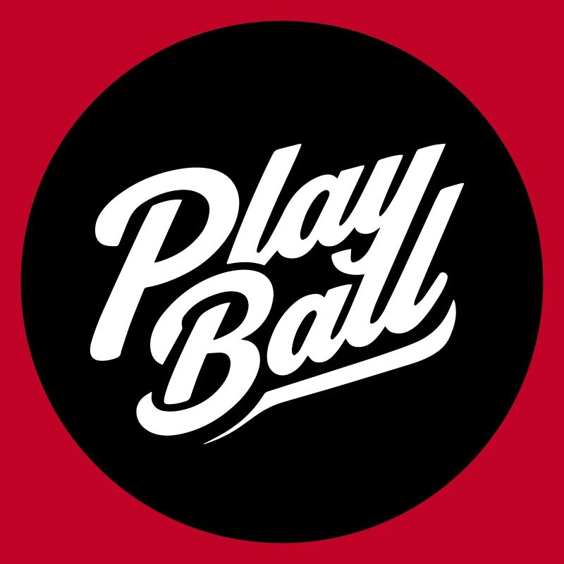 Play Ball Vintage Script