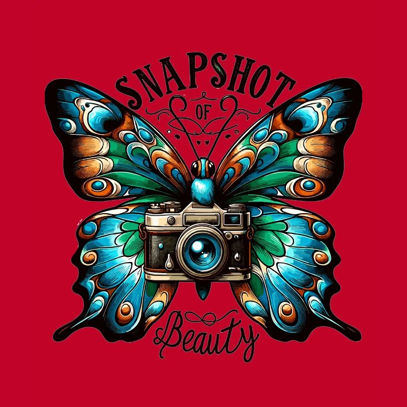 Beauté de la caméra papillon