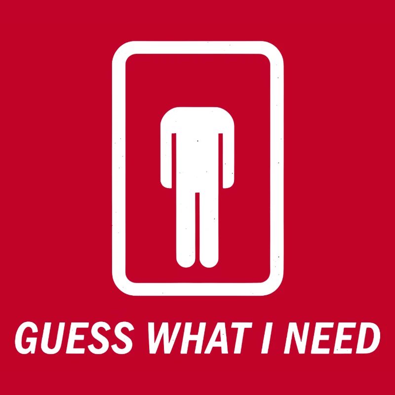 Raad Eens Wat Ik Nodig Heb Headless Grappig TShirt