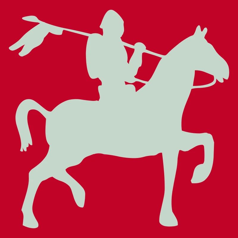 Chevalier guerrier à cheval