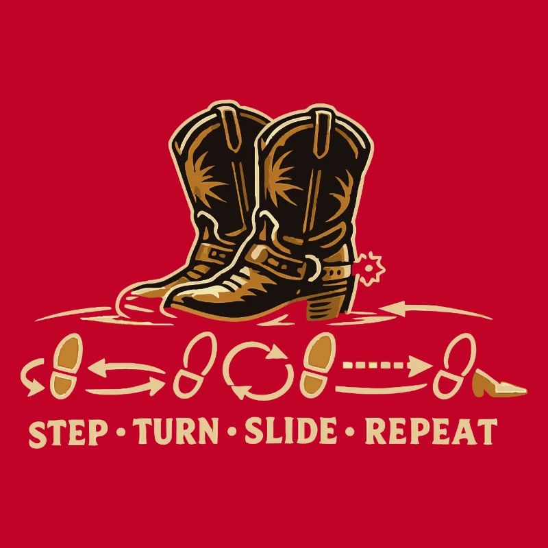 Line Dance Steps Boots