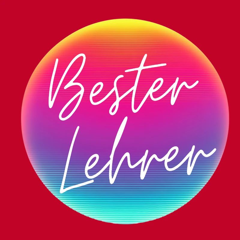 Best teachers! Neon circle customizable