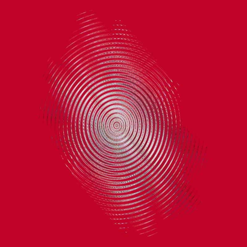 Farbiger Fingerabdruck-Ring