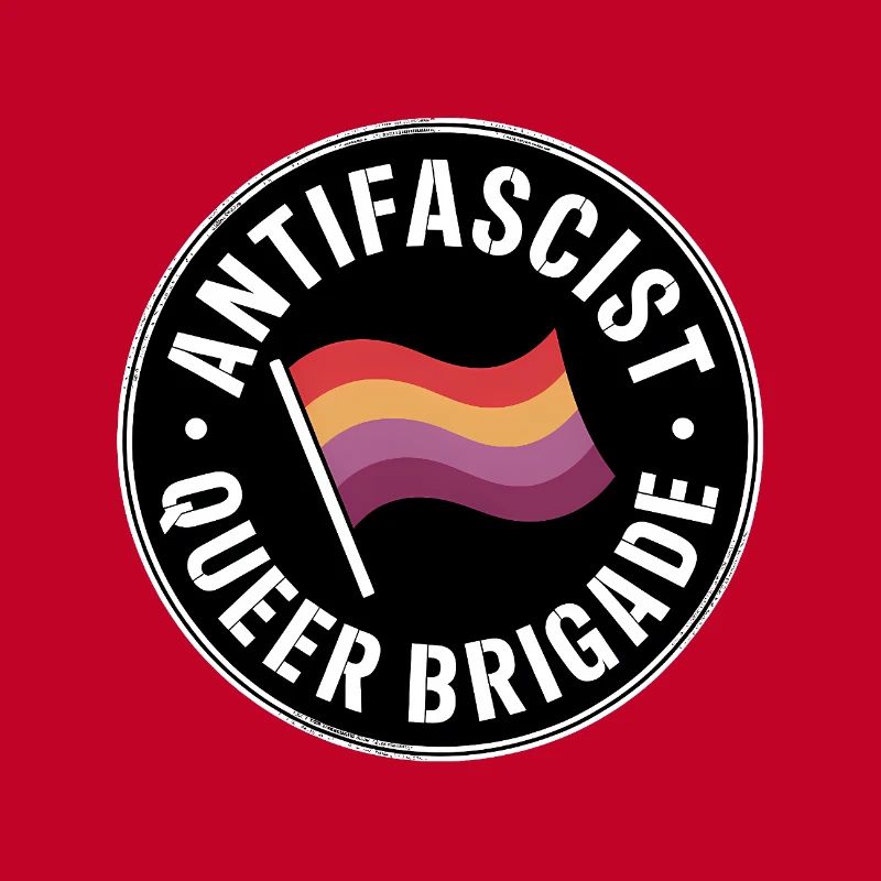 Antifascist Queer Brigade - Antifa Pride Merch