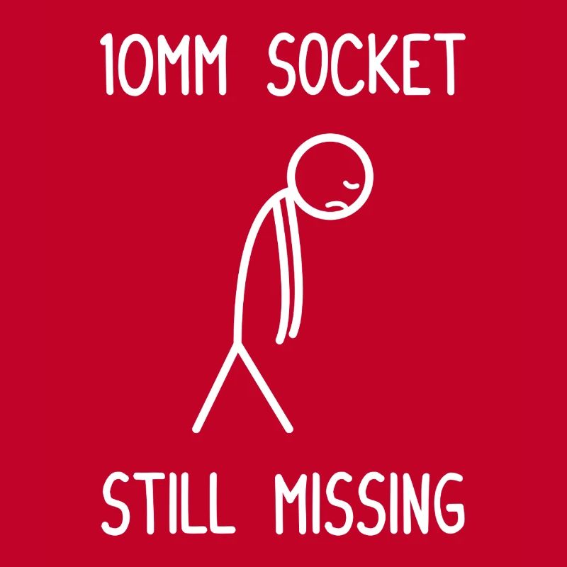 10mm Socket still missing car guy mechanic