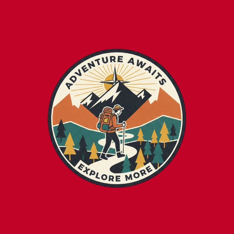 Adventure Trail Patch Wanderer