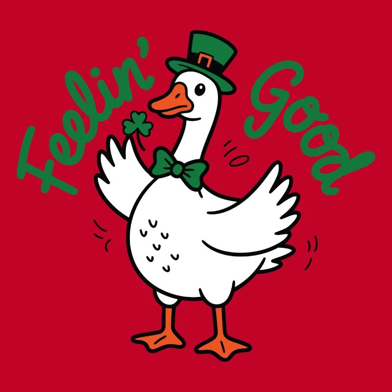 Le saut de Lucky Duck St Patrick