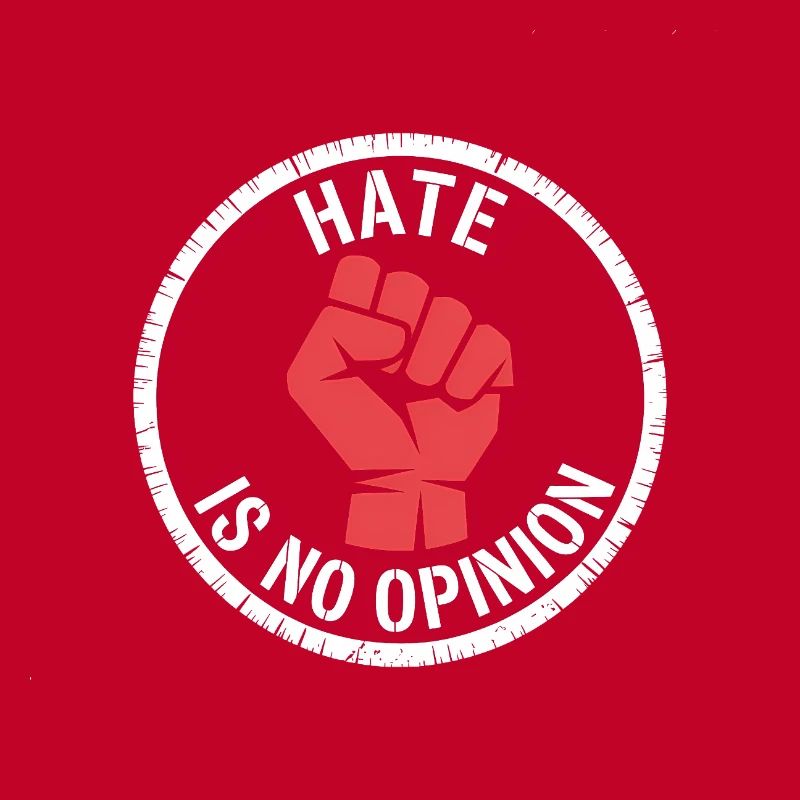 Hate is no Opinion - Antifa Merch