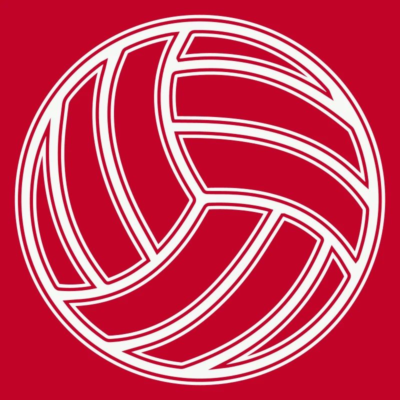 Motif du cercle de volley-ball
