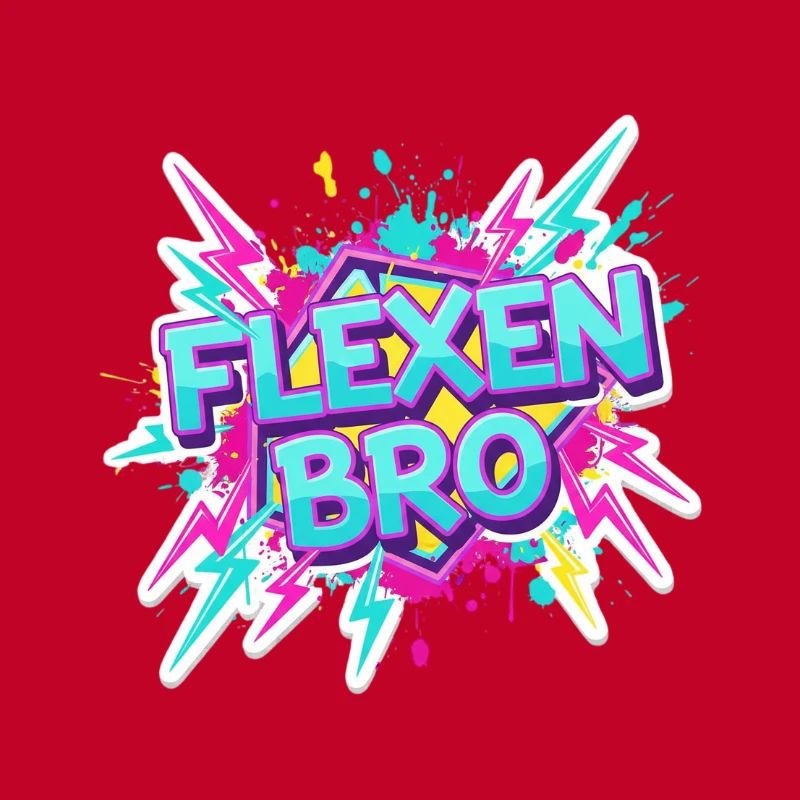 Flexen Bro Graffiti Logo