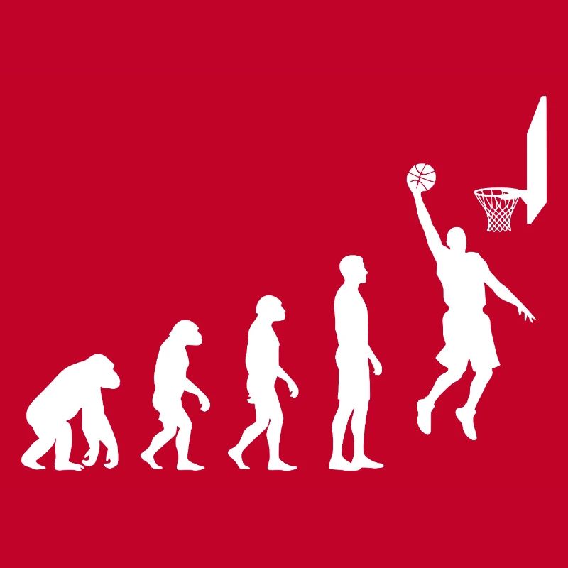 Basketball Dunk Evolution Motiv