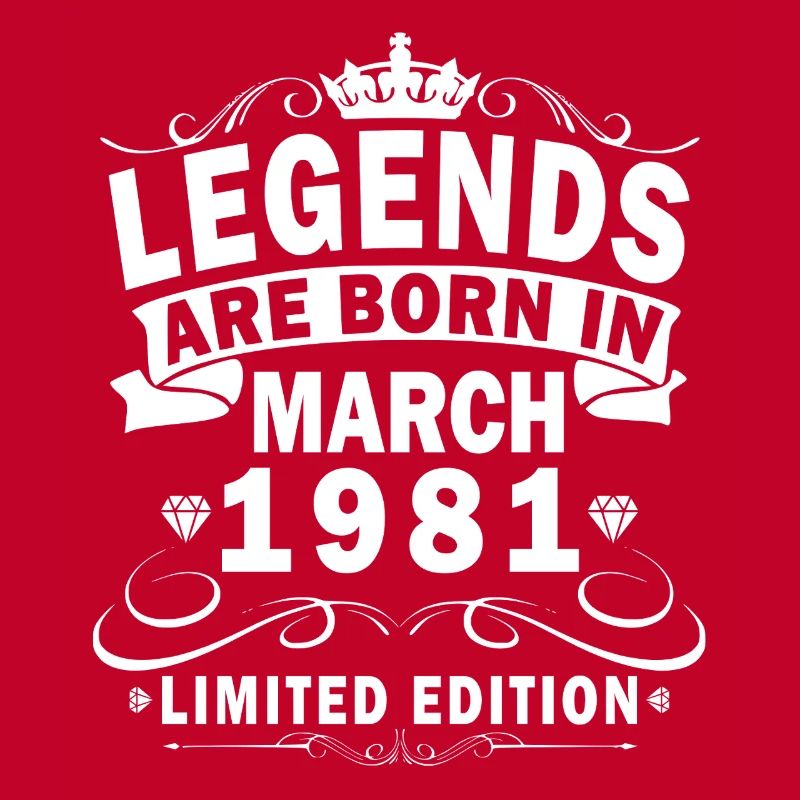 March 1981 Born March 1981