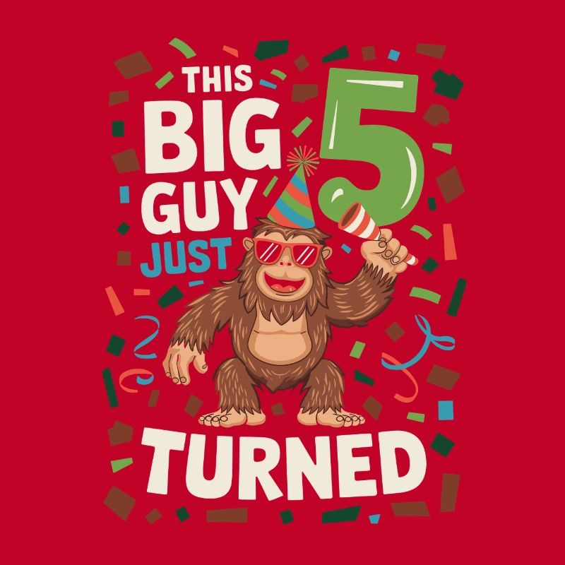  This Big Guy Just Turned 5 Lustiger Gorilla 5