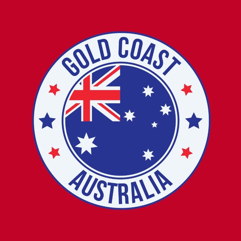 Gold Coast Australia Abzeichen