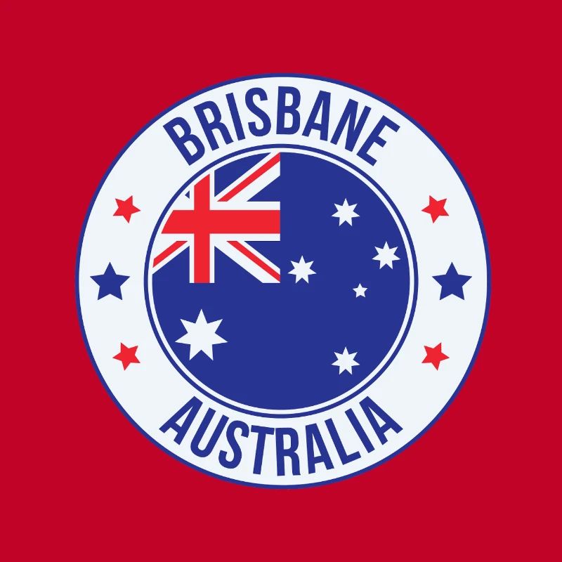 Brisbane Australia Emblem Patch