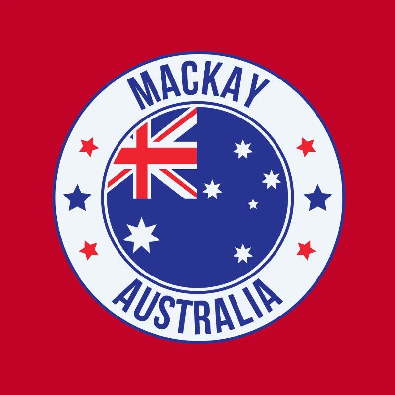 Mackay Australia Circular Emblem