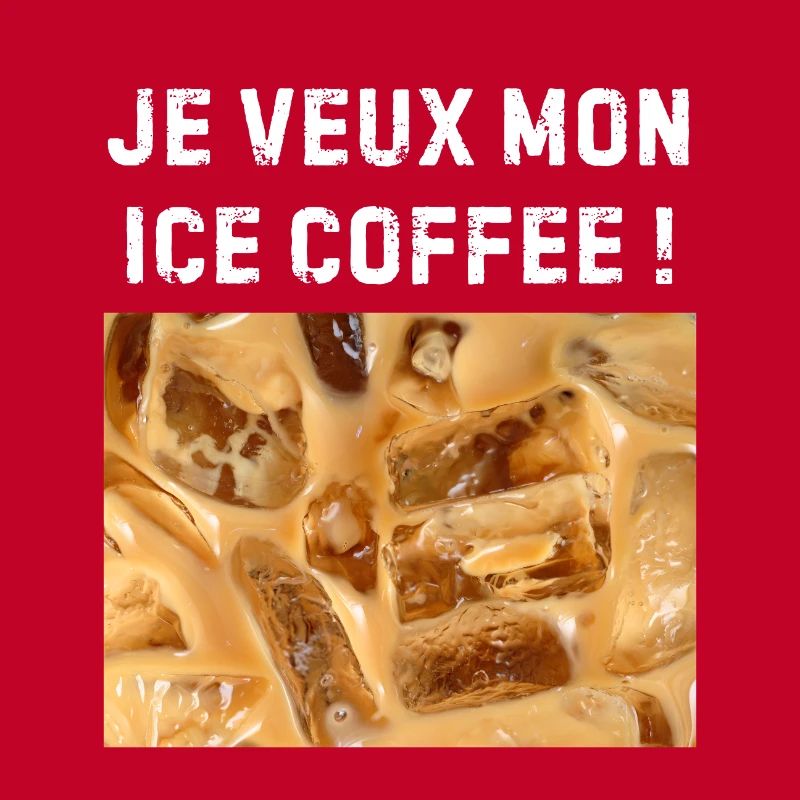 Ich möchte meinen Eiskaffee-Espresso-Latte-Humor
