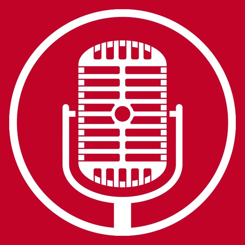 Emblème de microphone vintage