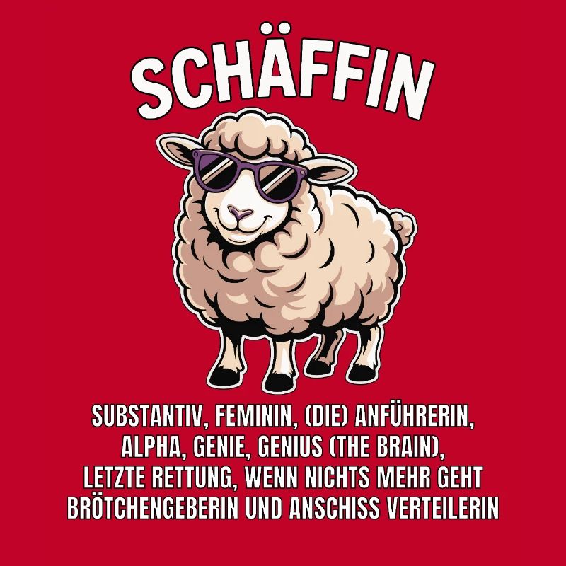 Sheep - Alpha Sheep with Sunglasses