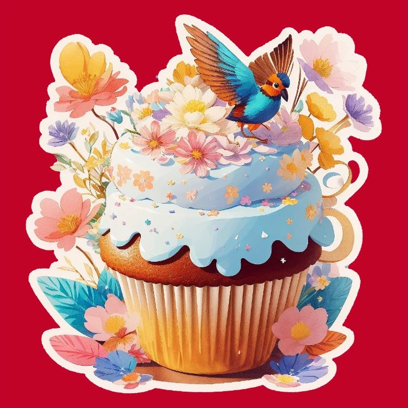 Cupcake Bird