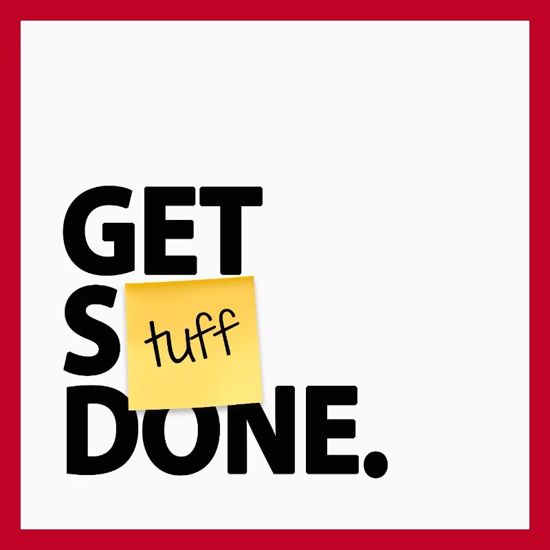 Get Stuff Done Funny Office Motivational Design
