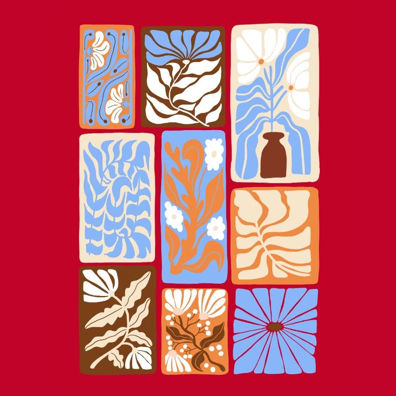 Abstract Botanical Patterns