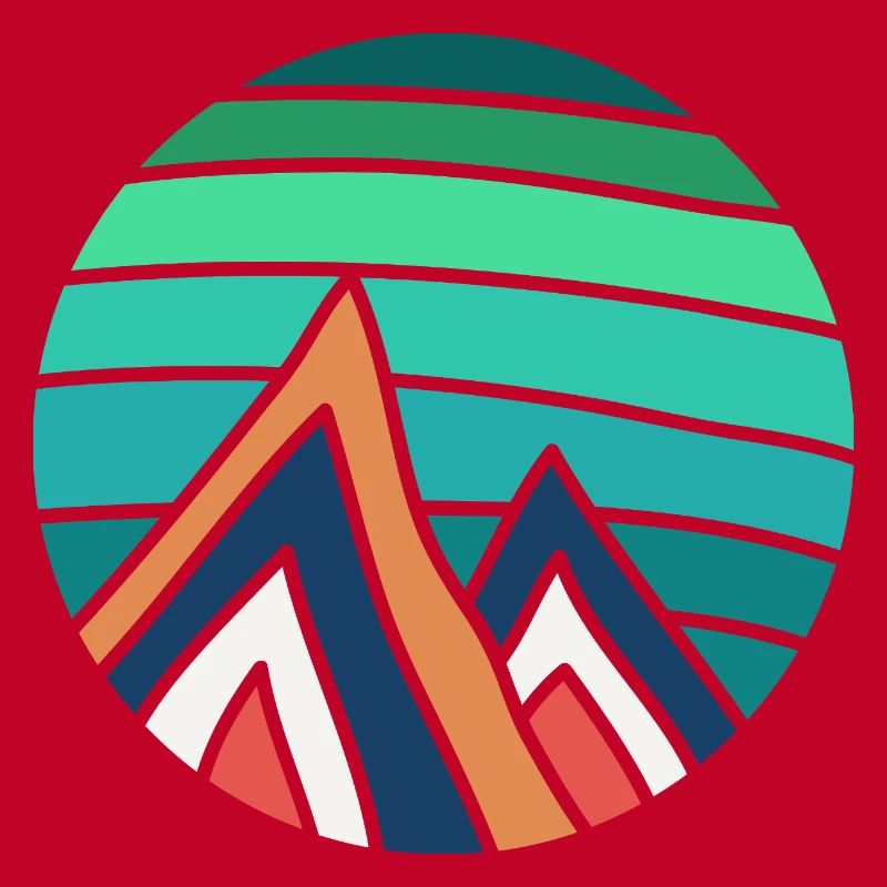 Turquoise Circle Mountains