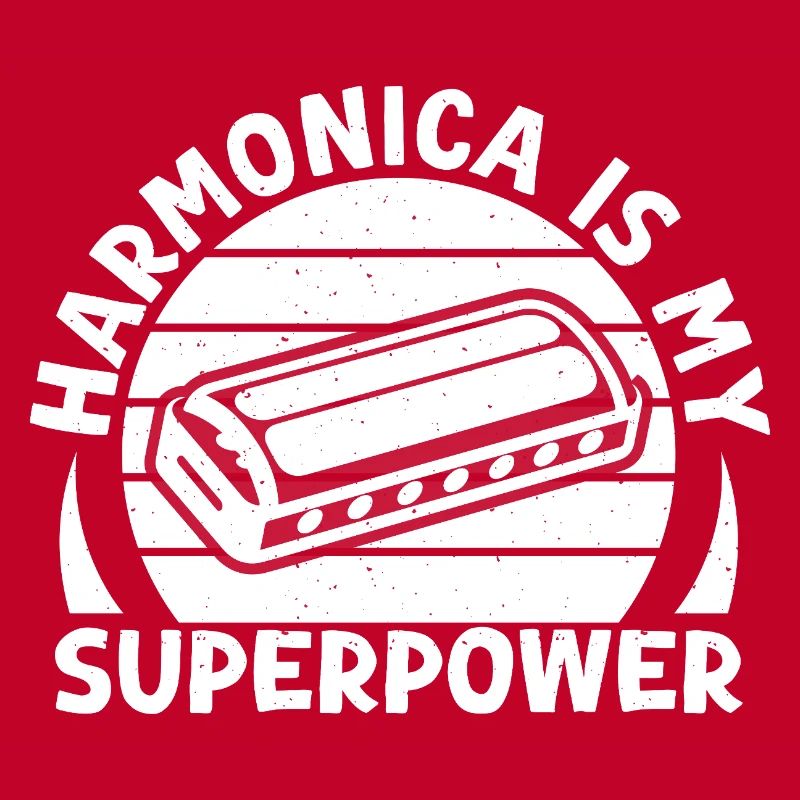 Harmonica Musican Is My Superpower Harmonica