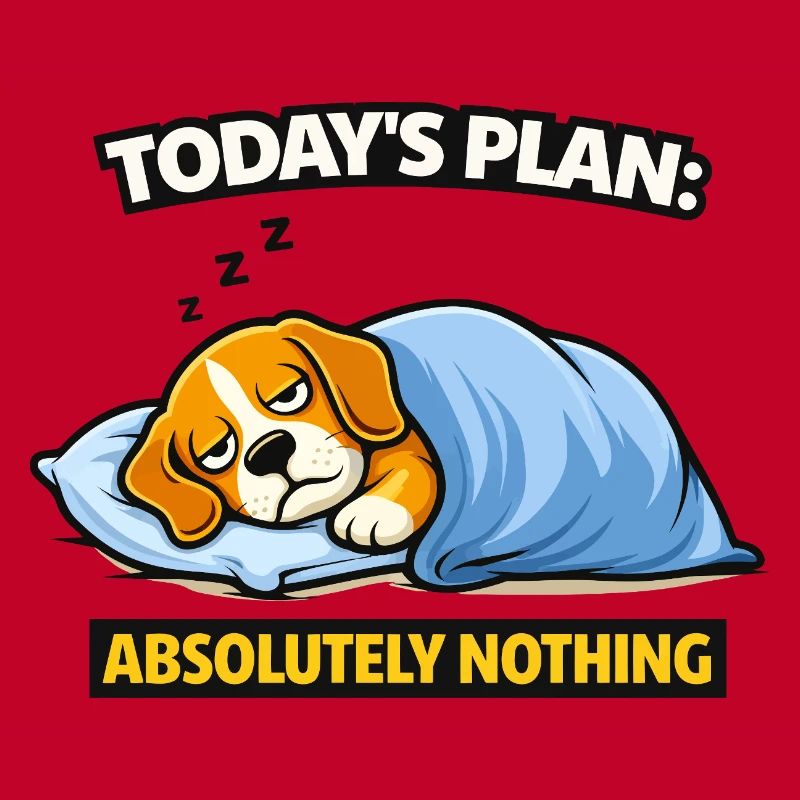 Le plan du jour : Absolument rien chien