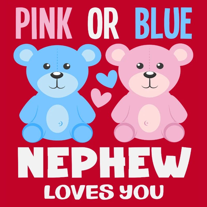 Pink Oder Blau Neffe Liebt Dich