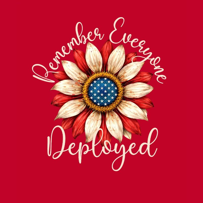 Remember Everyone Deployed RED Friday Troops
