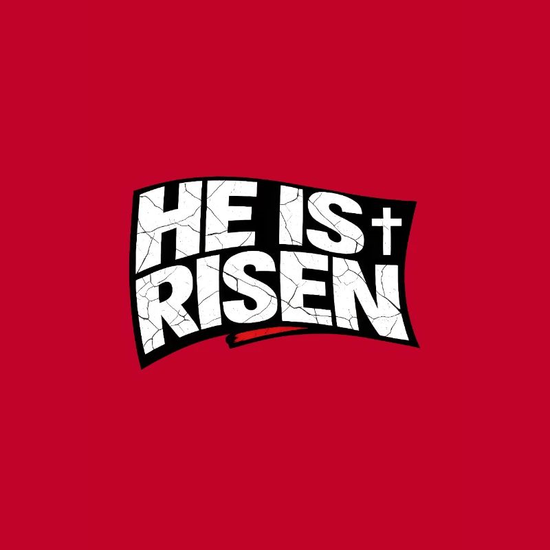 Jesus He Is Risen Religion Easter Saying