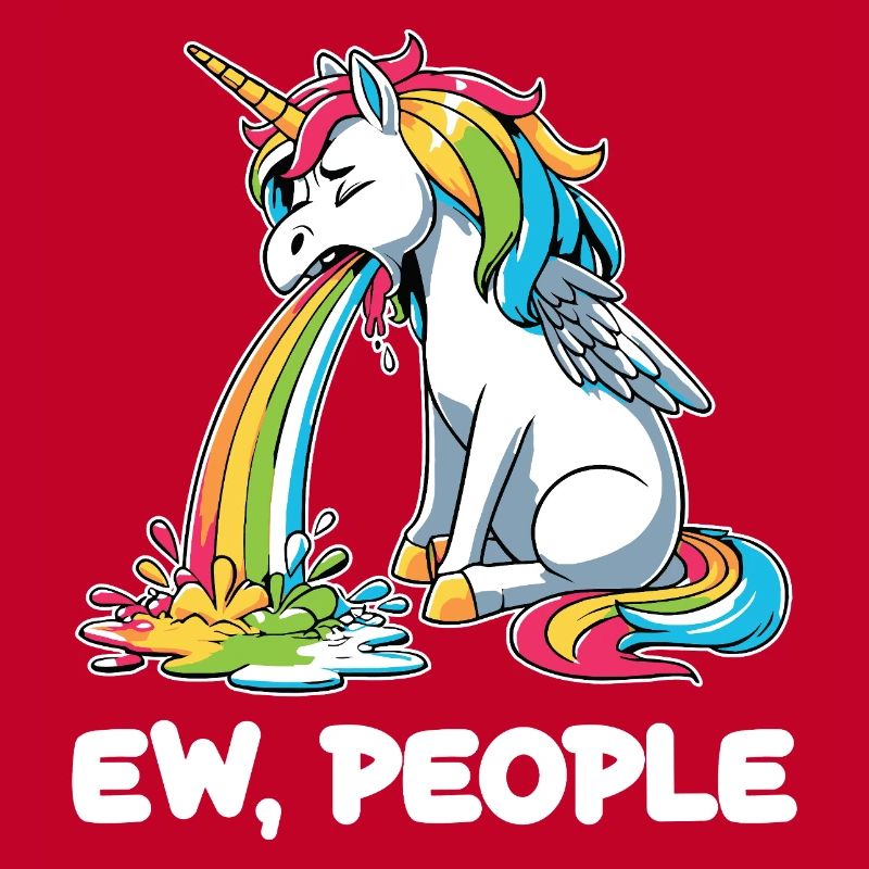 Rainbow Unicorn Spits Rainbow