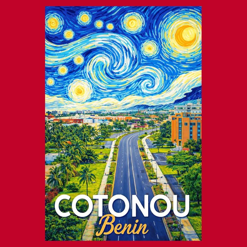 Rue Cotonou Ciel étoilé
